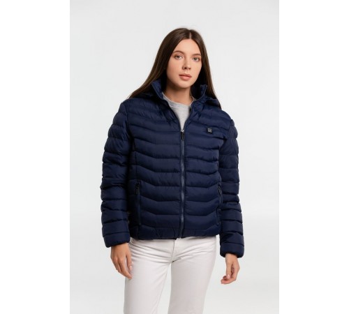 Куртка с подогревом Thermalli Chamonix, темно-синяя