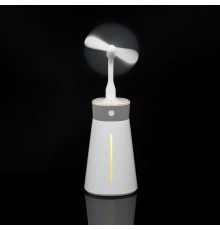 Увлажнитель воздуха с вентилятором и лампой airCan, белый