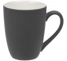 Кружка Good Morning с покрытием софт-тач, ver.2, серая