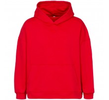 Худи оверсайз унисекс Outshine, красное