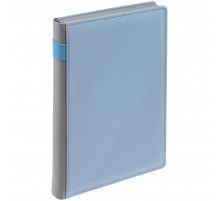 Ежедневник Spain Shall, недатированный, голубой с серым