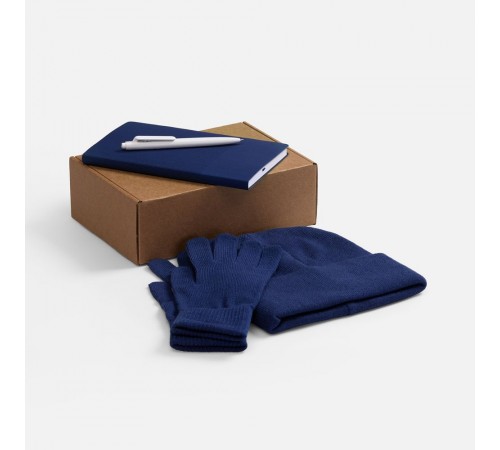 Набор Knit Warm, синий