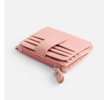 Картхолдер на молнии Unison, розовый