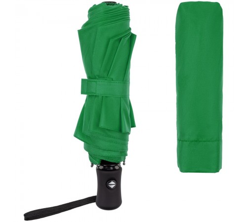 Зонт складной Monsoon, зеленый
