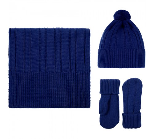 Шапка Knit Beat, темно-синяя