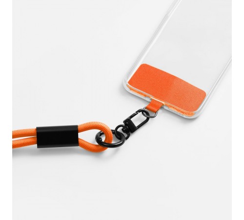 Кабель-ланьярд energyFlex Power Delivery 60 Вт, оранжевый