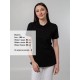 Рубашка поло женская Virma Stretch Lady, черная