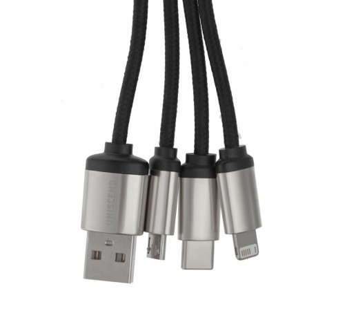 Кабель-брелок с подсветкой логотипа Lite Omniline