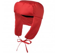 Шапка-ушанка Shelter, красная