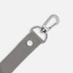 Застежка-карабин Snap hook, M, серебристая (хром)