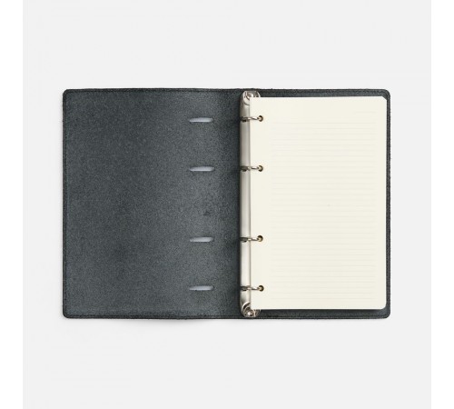 Ежедневник inStream, недатированный, черный