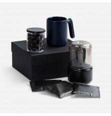 Набор «Микроклимат», черный с синим