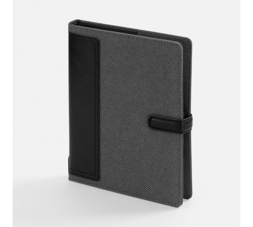 Ежедневник-органайзер Twill, недатированный, черный