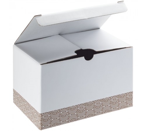 Чайник Diamante Bianco в подарочной коробке, белый