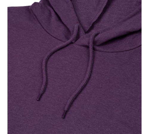 Толстовка с капюшоном унисекс Hoodie, фиолетовый меланж