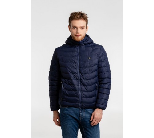 Куртка с подогревом Thermalli Chamonix, темно-синяя