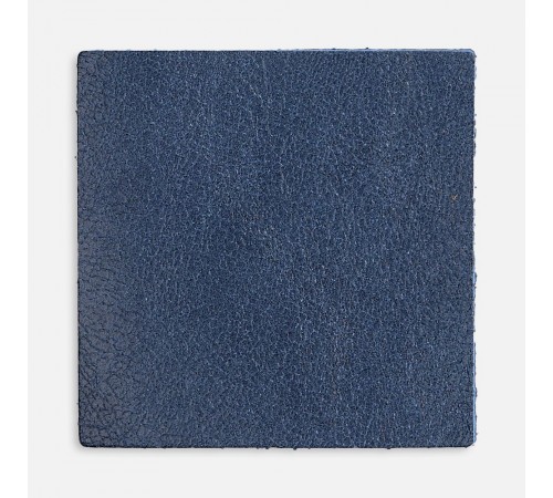 Лейбл кожаный Pasek, L, синий