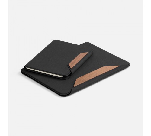 Папка с блокнотом Firmans, черная