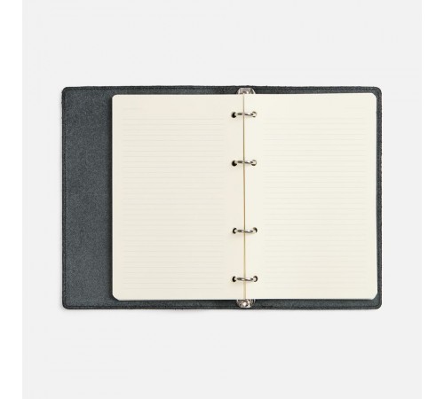 Ежедневник inStream, недатированный, черный