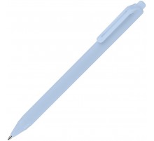 Ручка шариковая Cursive Soft Touch, голубая