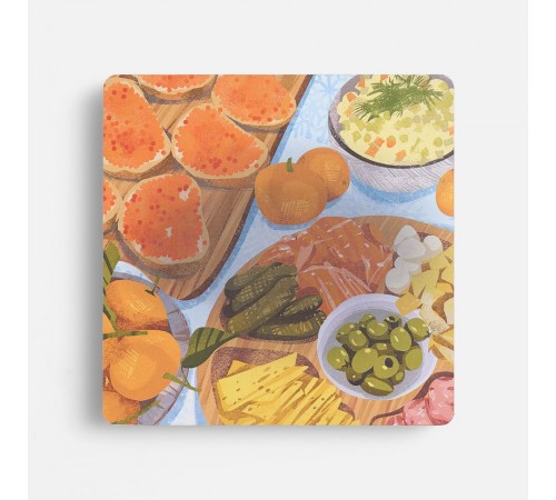 Игра крестики-нолики «Criss Cross. Праздничный стол»