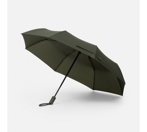 Зонт складной Cloudex, зеленый (хаки)