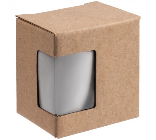 Коробка с окном Lilly, крафт