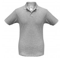 Рубашка поло Safran серый меланж