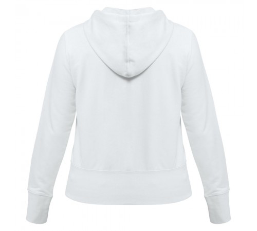 Толстовка женская Hooded Full Zip белая