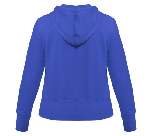 Толстовка женская Hooded Full Zip ярко-синяя