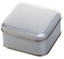 Коробка Pragmax S, квадратная, серебристая