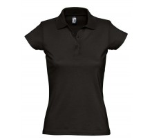 Рубашка поло женская Prescott Women 170, черная